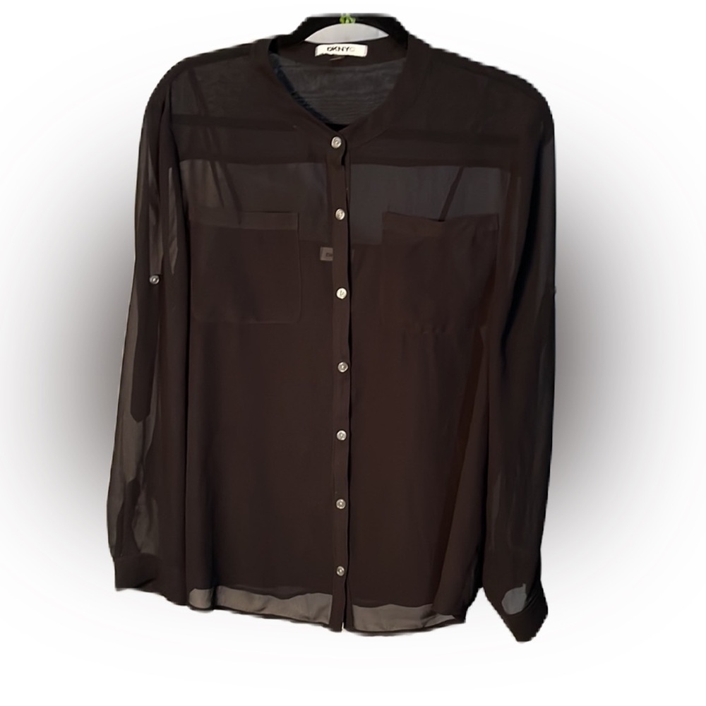 DKNYC blouse and top L